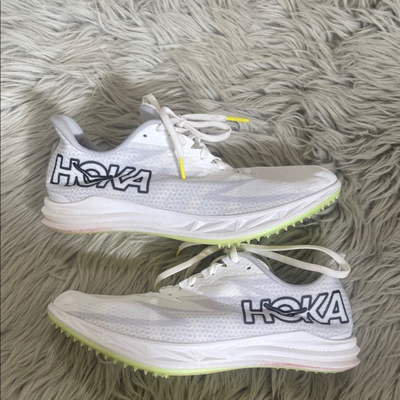 Hoka Shoes - Hoka track shoes
 with Neon Yellow Accents